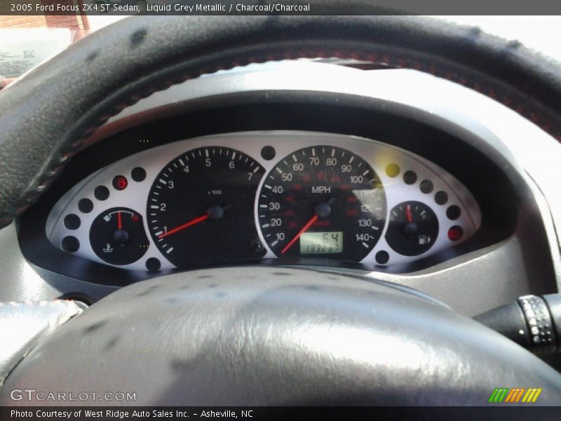 Liquid Grey Metallic / Charcoal/Charcoal 2005 Ford Focus ZX4 ST Sedan