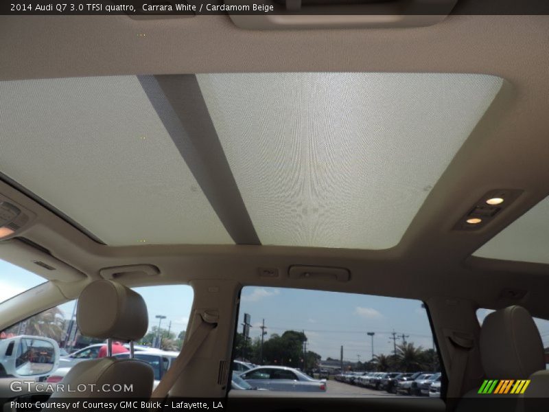 Carrara White / Cardamom Beige 2014 Audi Q7 3.0 TFSI quattro