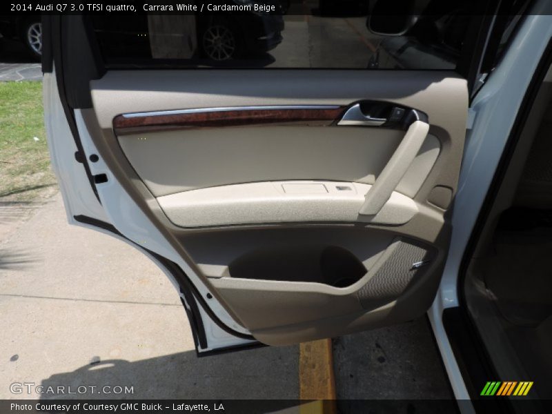Carrara White / Cardamom Beige 2014 Audi Q7 3.0 TFSI quattro