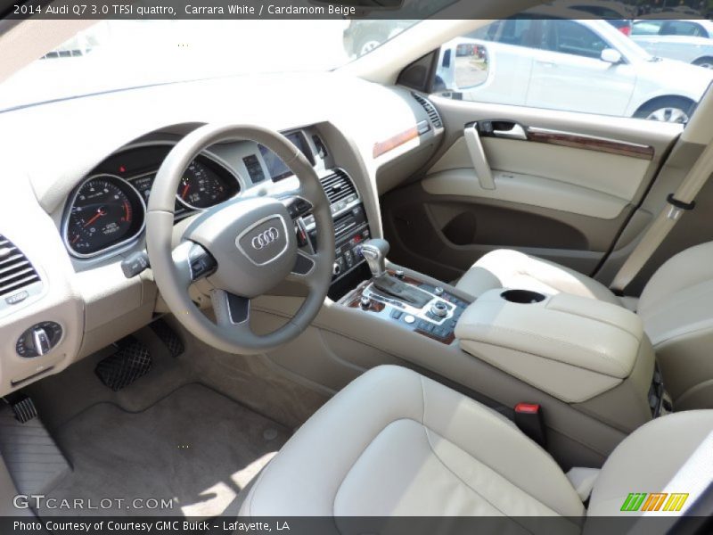  2014 Q7 3.0 TFSI quattro Cardamom Beige Interior
