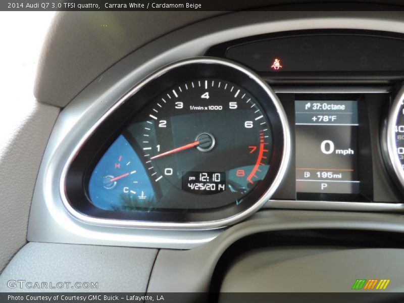  2014 Q7 3.0 TFSI quattro 3.0 TFSI quattro Gauges