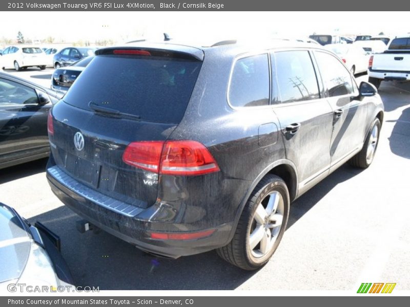 Black / Cornsilk Beige 2012 Volkswagen Touareg VR6 FSI Lux 4XMotion