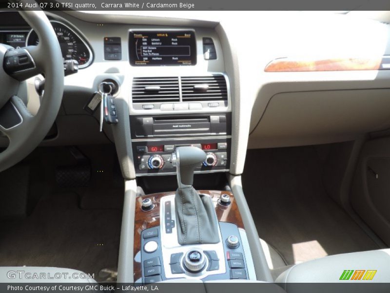 Controls of 2014 Q7 3.0 TFSI quattro