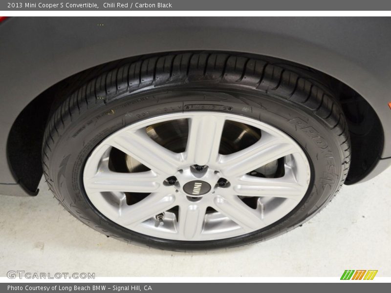 Chili Red / Carbon Black 2013 Mini Cooper S Convertible
