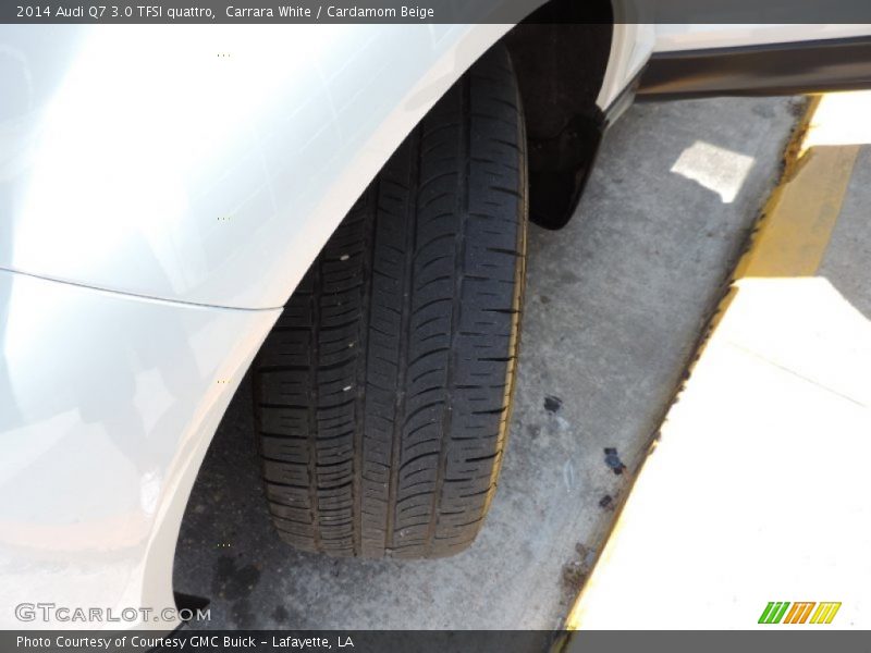 Carrara White / Cardamom Beige 2014 Audi Q7 3.0 TFSI quattro