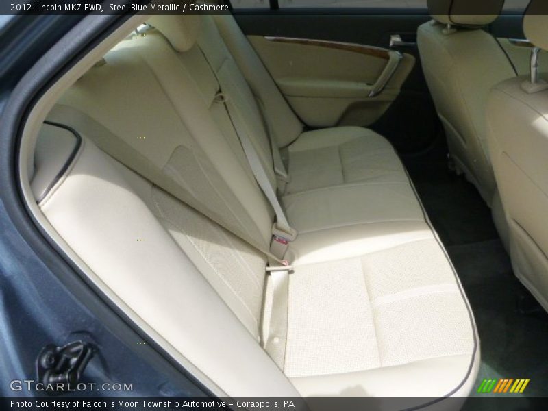 Steel Blue Metallic / Cashmere 2012 Lincoln MKZ FWD
