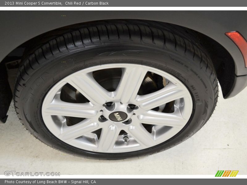 Chili Red / Carbon Black 2013 Mini Cooper S Convertible
