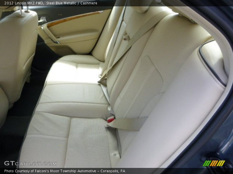Steel Blue Metallic / Cashmere 2012 Lincoln MKZ FWD