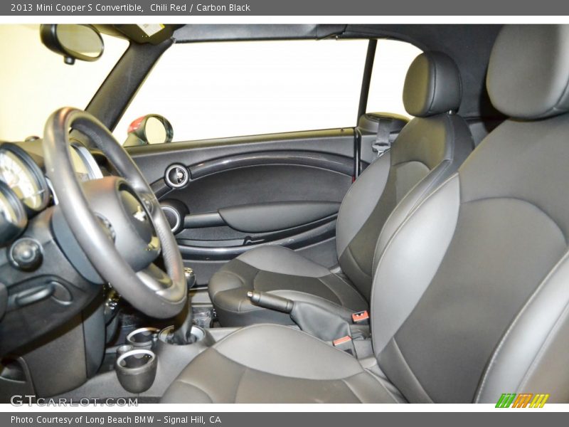 Chili Red / Carbon Black 2013 Mini Cooper S Convertible