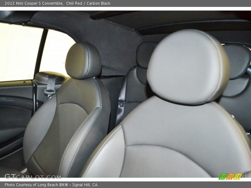 Chili Red / Carbon Black 2013 Mini Cooper S Convertible