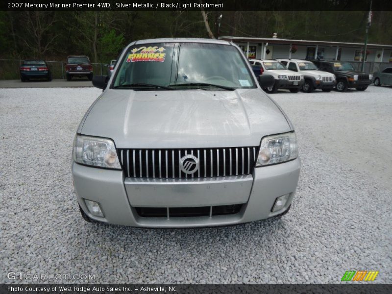 Silver Metallic / Black/Light Parchment 2007 Mercury Mariner Premier 4WD