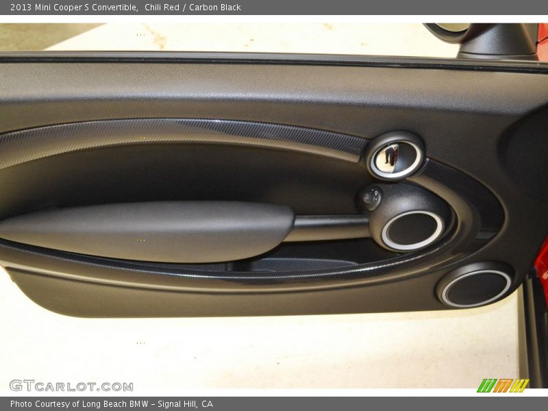 Chili Red / Carbon Black 2013 Mini Cooper S Convertible