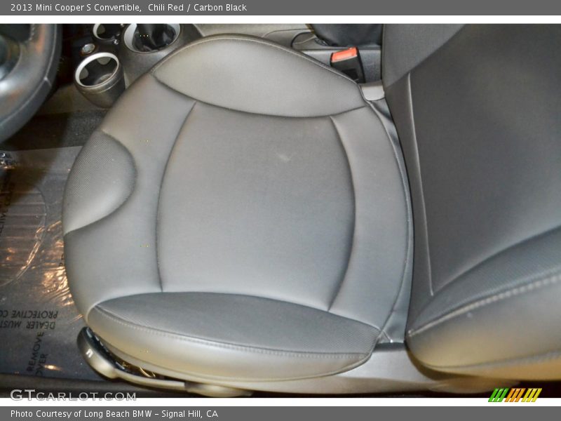 Chili Red / Carbon Black 2013 Mini Cooper S Convertible