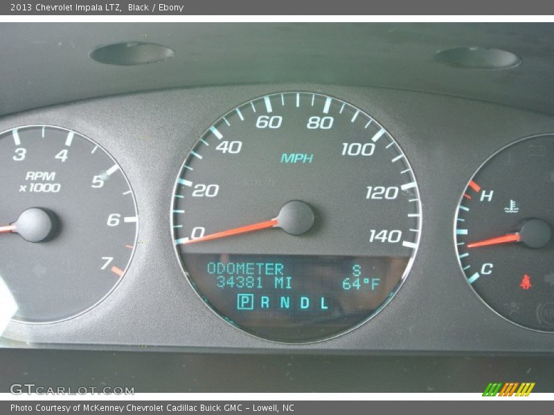 Black / Ebony 2013 Chevrolet Impala LTZ
