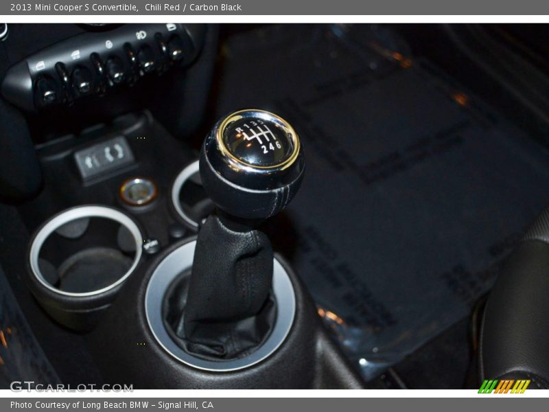 Chili Red / Carbon Black 2013 Mini Cooper S Convertible