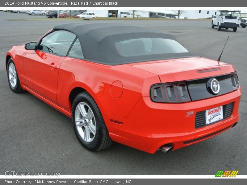 Race Red / Charcoal Black 2014 Ford Mustang V6 Convertible