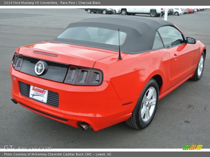 Race Red / Charcoal Black 2014 Ford Mustang V6 Convertible