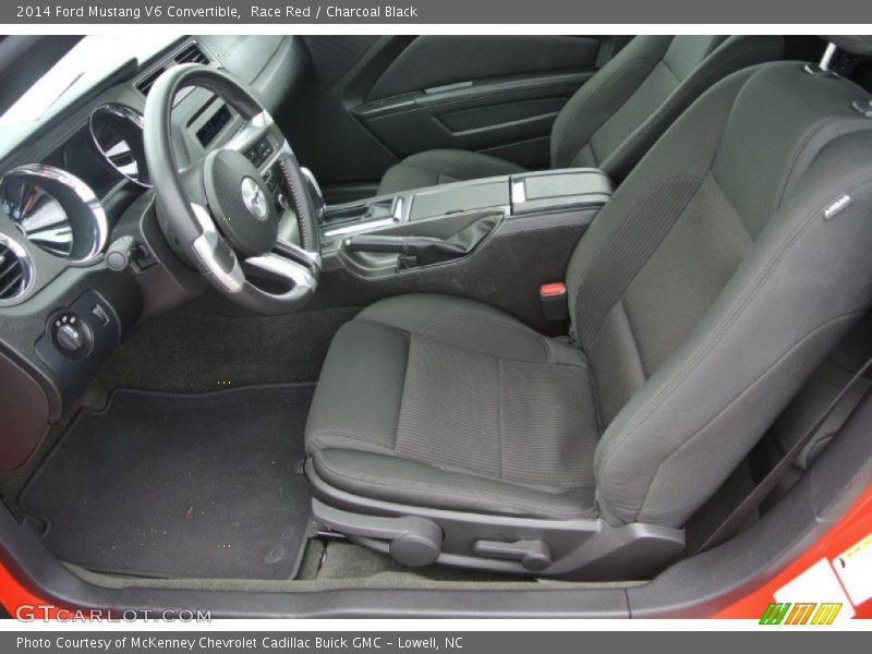 Race Red / Charcoal Black 2014 Ford Mustang V6 Convertible