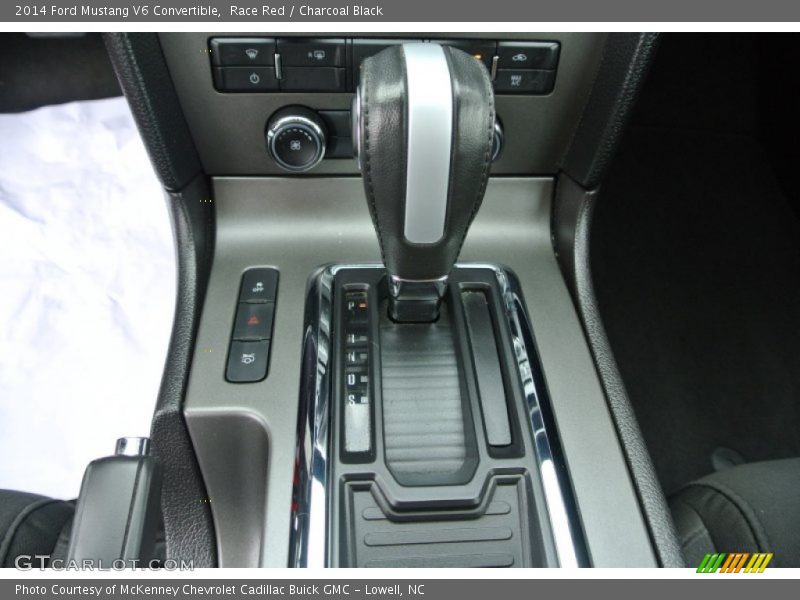 Race Red / Charcoal Black 2014 Ford Mustang V6 Convertible