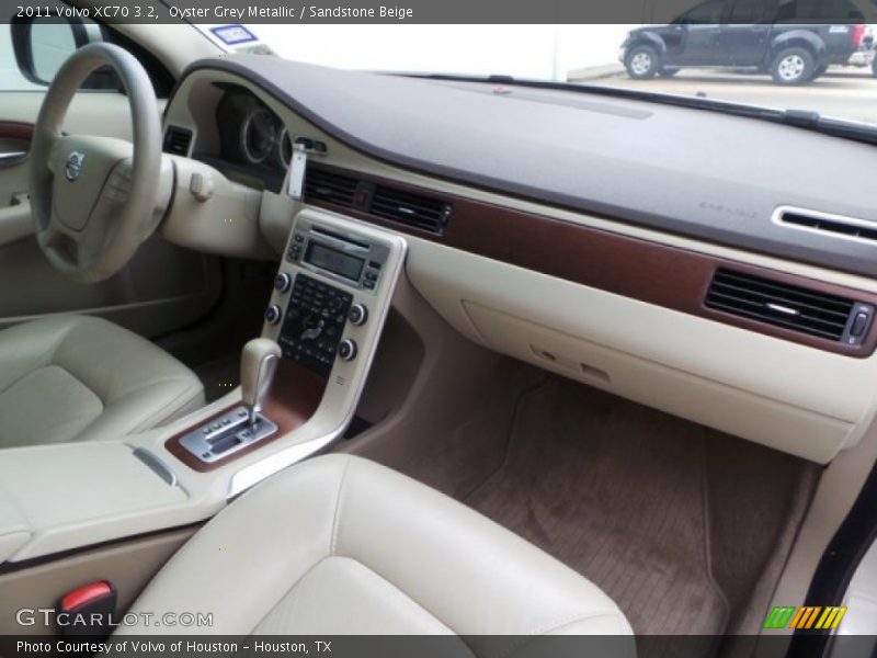 Oyster Grey Metallic / Sandstone Beige 2011 Volvo XC70 3.2