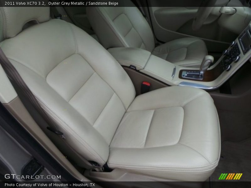 Oyster Grey Metallic / Sandstone Beige 2011 Volvo XC70 3.2