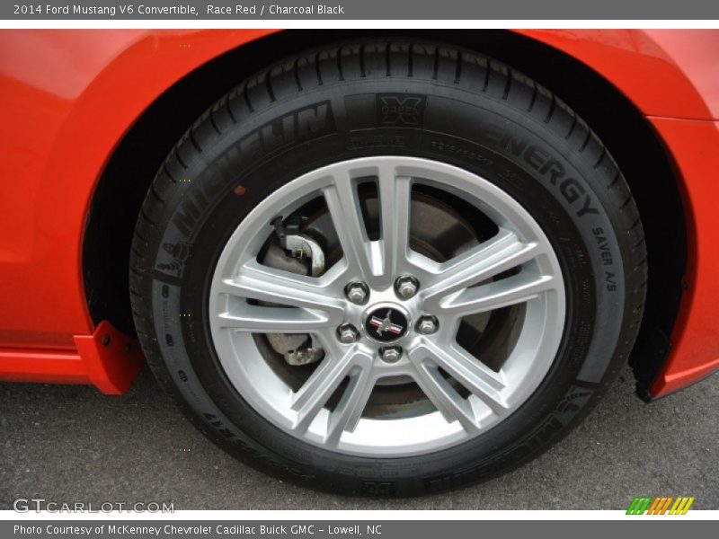 Race Red / Charcoal Black 2014 Ford Mustang V6 Convertible