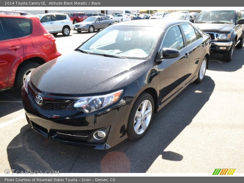 Attitude Black Metallic / Black 2014 Toyota Camry SE