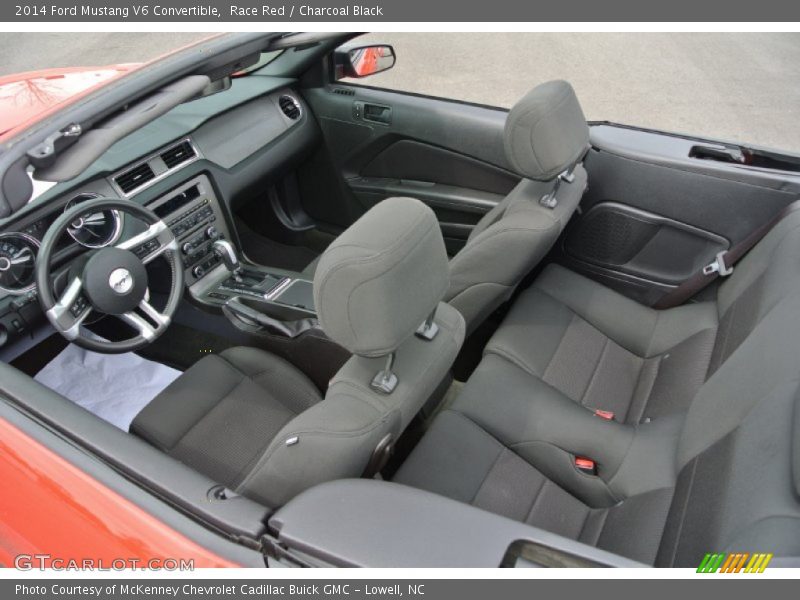 Race Red / Charcoal Black 2014 Ford Mustang V6 Convertible