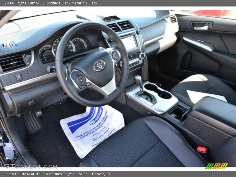 Attitude Black Metallic / Black 2014 Toyota Camry SE