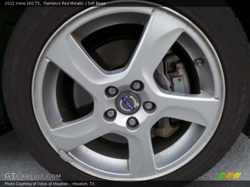 Flamenco Red Metallic / Soft Beige 2012 Volvo S60 T5