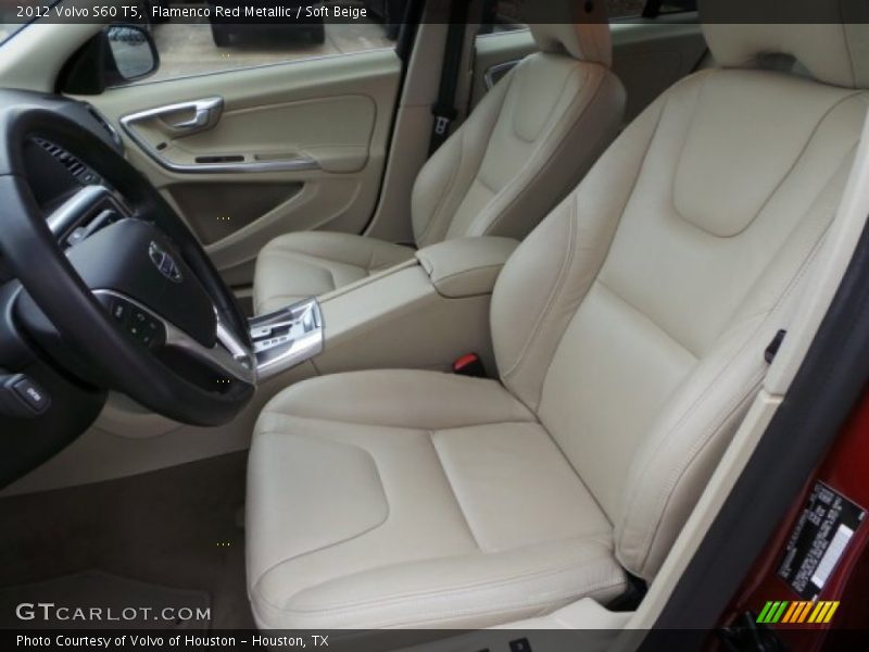 Flamenco Red Metallic / Soft Beige 2012 Volvo S60 T5
