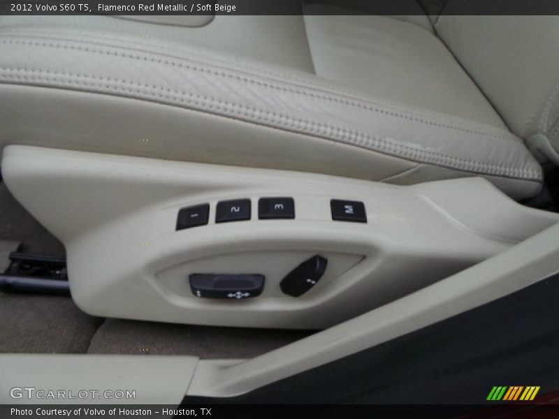 Flamenco Red Metallic / Soft Beige 2012 Volvo S60 T5