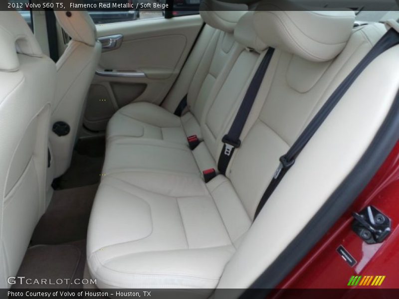 Flamenco Red Metallic / Soft Beige 2012 Volvo S60 T5