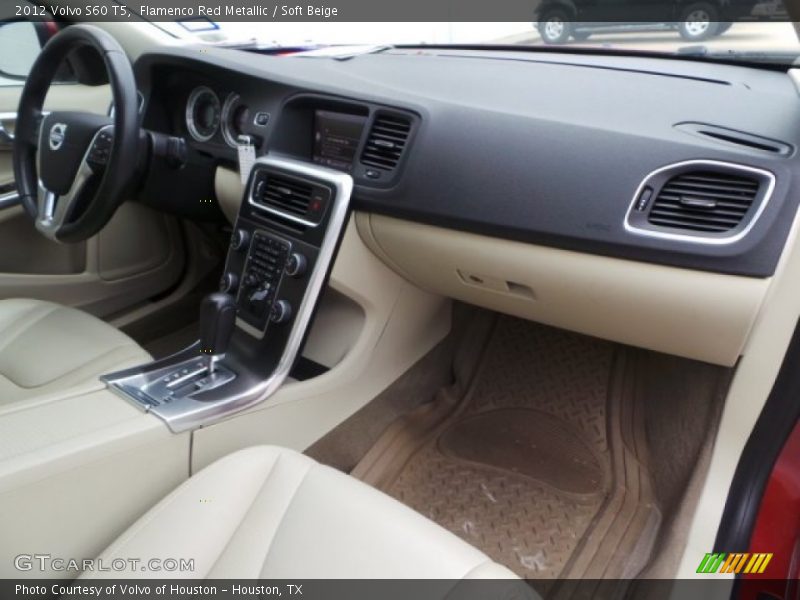 Flamenco Red Metallic / Soft Beige 2012 Volvo S60 T5
