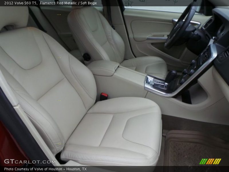 Flamenco Red Metallic / Soft Beige 2012 Volvo S60 T5