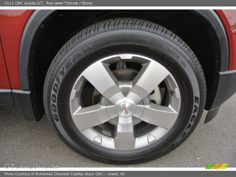 Red Jewel Tintcoat / Ebony 2011 GMC Acadia SLT