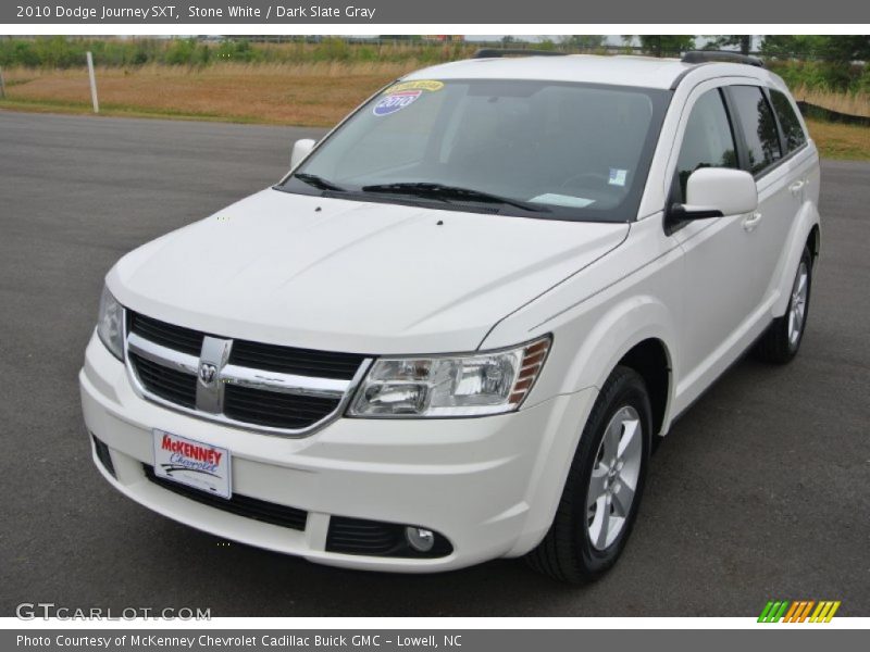 Stone White / Dark Slate Gray 2010 Dodge Journey SXT