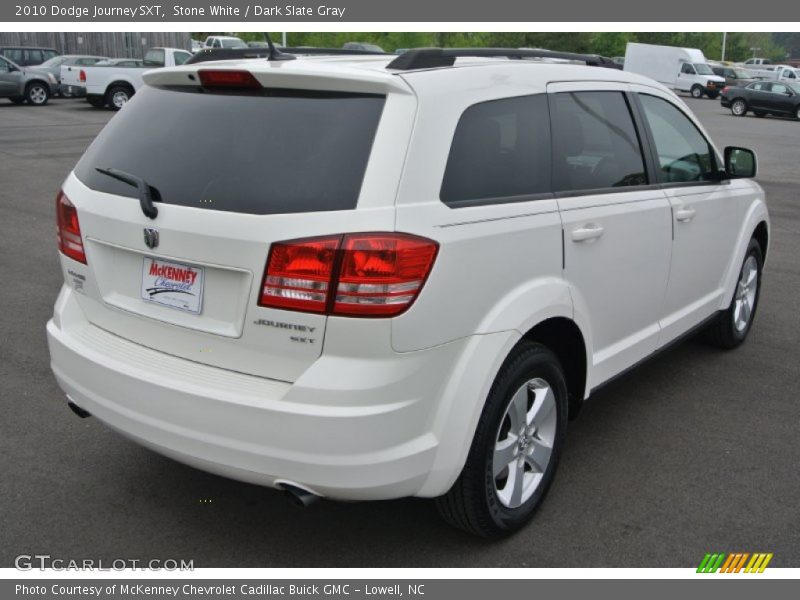 Stone White / Dark Slate Gray 2010 Dodge Journey SXT