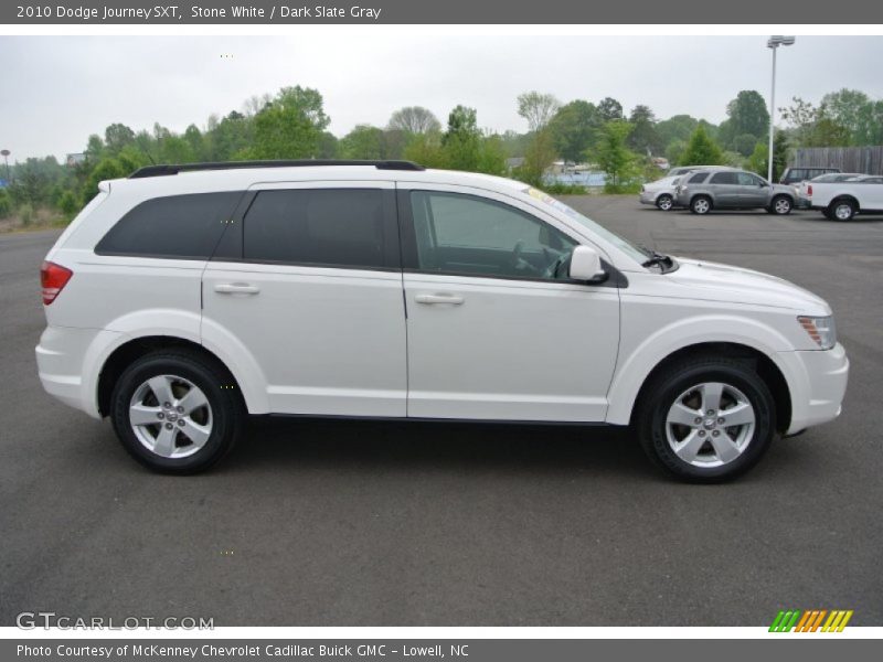 Stone White / Dark Slate Gray 2010 Dodge Journey SXT
