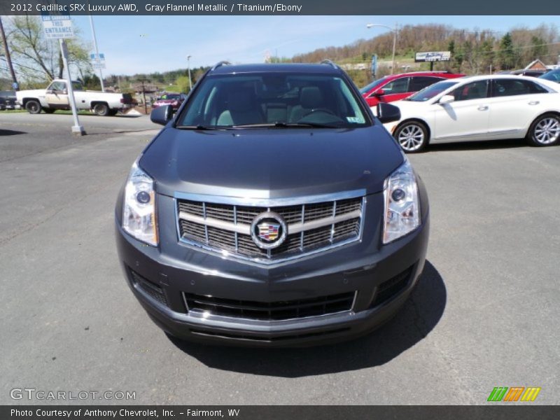 Gray Flannel Metallic / Titanium/Ebony 2012 Cadillac SRX Luxury AWD