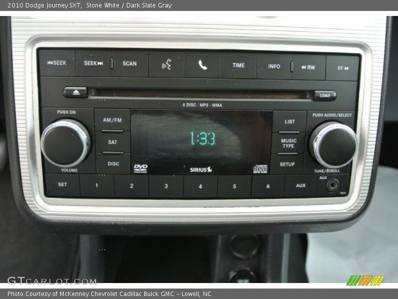 Stone White / Dark Slate Gray 2010 Dodge Journey SXT