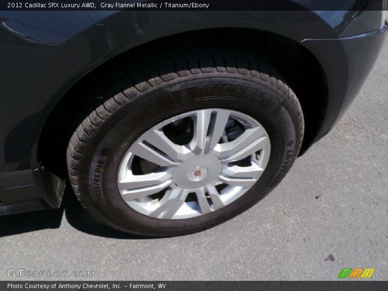 Gray Flannel Metallic / Titanium/Ebony 2012 Cadillac SRX Luxury AWD