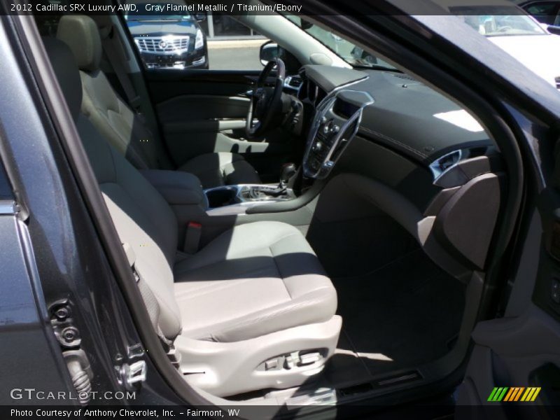 Gray Flannel Metallic / Titanium/Ebony 2012 Cadillac SRX Luxury AWD