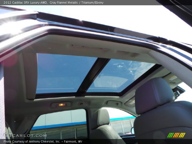 Gray Flannel Metallic / Titanium/Ebony 2012 Cadillac SRX Luxury AWD