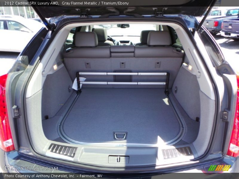 Gray Flannel Metallic / Titanium/Ebony 2012 Cadillac SRX Luxury AWD