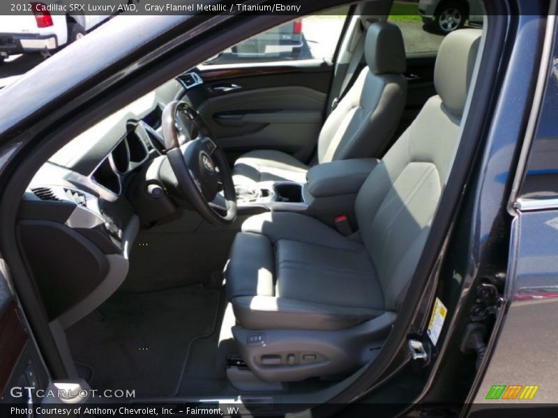 Gray Flannel Metallic / Titanium/Ebony 2012 Cadillac SRX Luxury AWD