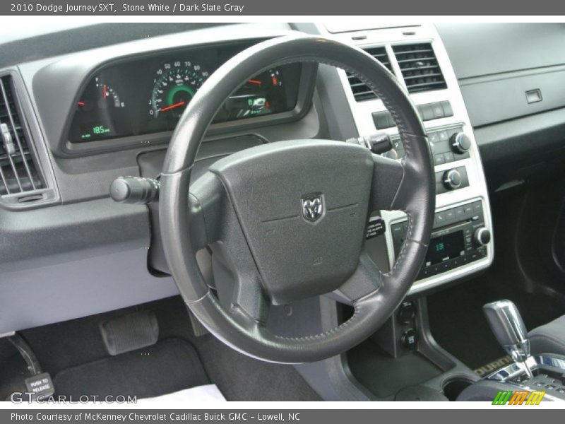 Stone White / Dark Slate Gray 2010 Dodge Journey SXT