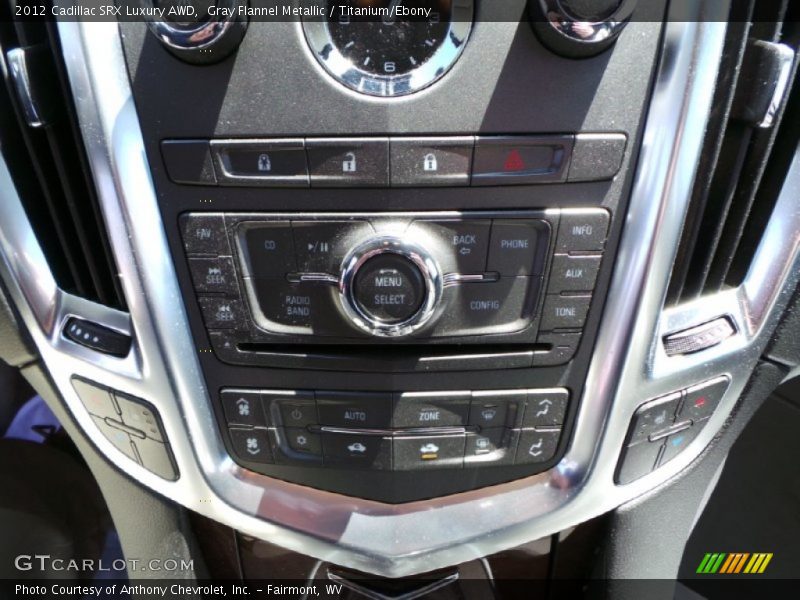 Gray Flannel Metallic / Titanium/Ebony 2012 Cadillac SRX Luxury AWD