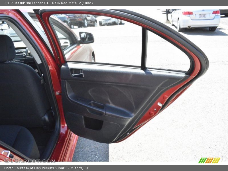 Rally Red Metallic / Black 2012 Mitsubishi Lancer GT