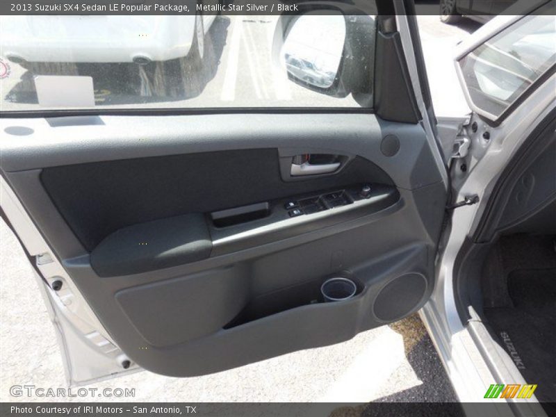 Metallic Star Silver / Black 2013 Suzuki SX4 Sedan LE Popular Package